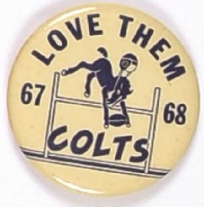 Love them Colts 1967-68
