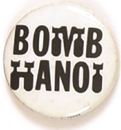 Bomb Hanoi Vietnam War Pin