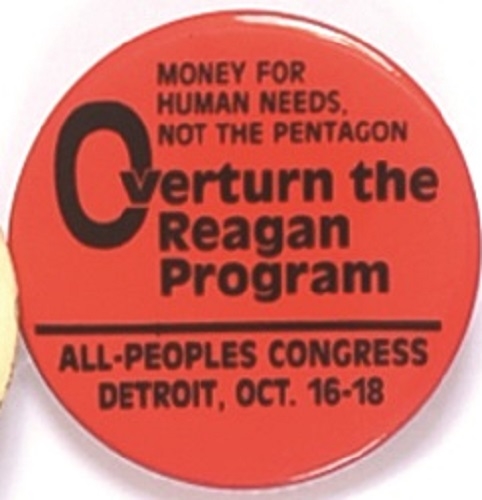 Overturn the Reagan Program