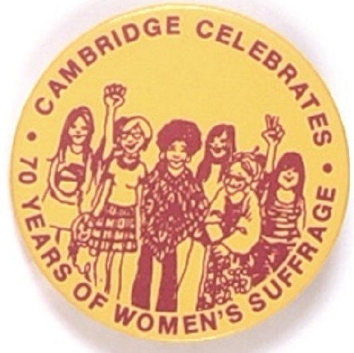 Cambridge Celebrates 70 Years of Womens Suffrage
