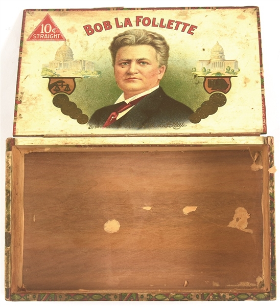 Bob LaFollette Cigar Box