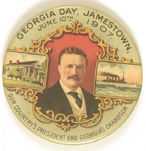Theodore Roosevelt Georgia Day Jamestown Exposition