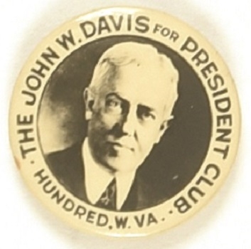 John W. Davis Hundred, W. Va. Club