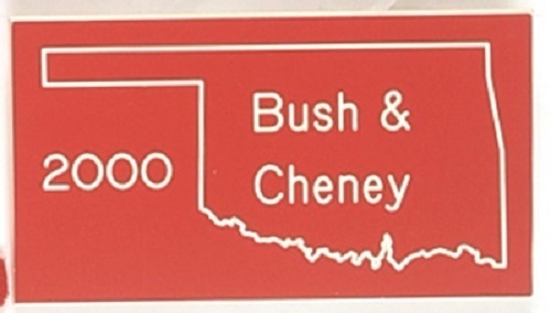 Bush and Cheney Oklahoma 2000