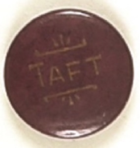 Taft Purple and Gold Filigree Celluloid
