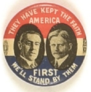 Wilson, Marshall Kept the Faith American First