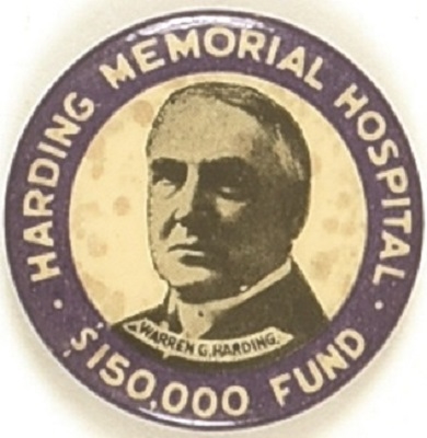 Harding Memorial Hospital Fund