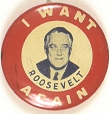 I Want Franklin Roosevelt Again