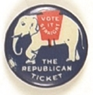 Coolidge Elephant Vote Straight Republican