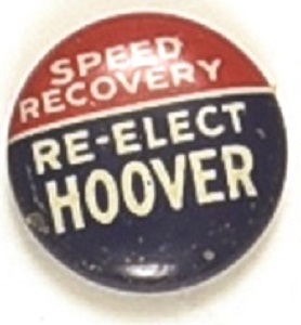 Re-Elect Hoover Speed Recovery
