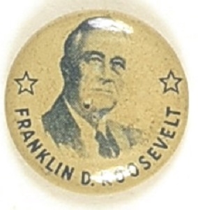 Franklin Roosevelt Two Stars Litho