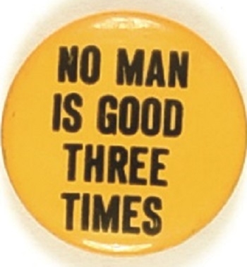 Willkie No Man is Good Three Times Yellow Version