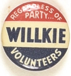 Willkie Regardless of Party Volunteers
