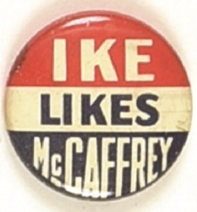 Eisenhower, Ike Likes McCaffrey