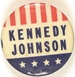 Kennedy, Johnson "Upside Down" Stars and Stripes