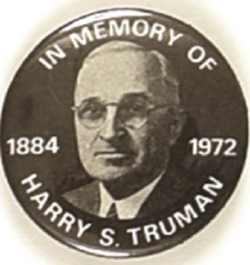 In Memory of Harry Truman