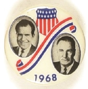 Nixon, Agnew Shield and Swirl Jugate