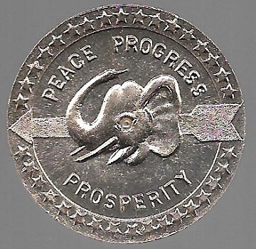 Eisenhower Peace, Progress Medal