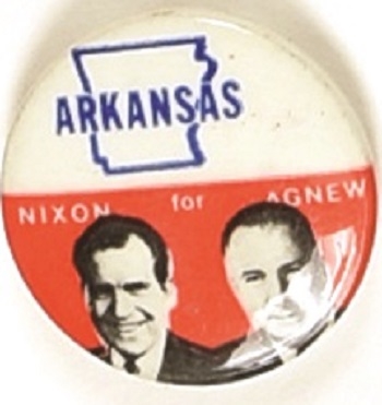 Nixon-Agnew 1968 State Set, Arkansas