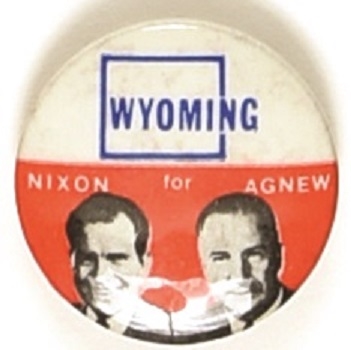 Nixon-Agnew 1968 State Set, Wyoming