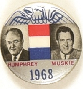 Humphrey, Muskie Silver Eagle Jugate