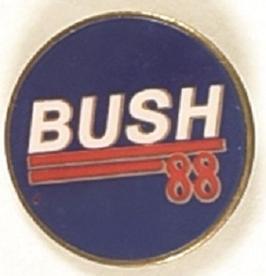 George Bush 1988 Enamel Pin