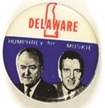 Humphrey-Muskie State Set, Delaware