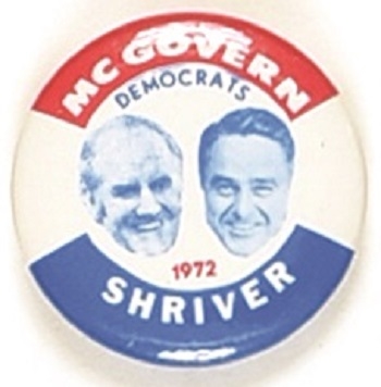 McGovern, Shriver Celluloid Jugate