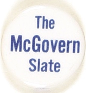 The McGovern Slate