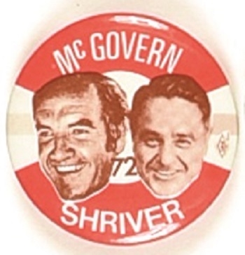 McGovern, Shriver 1972 Jugate