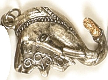Reagan? Elephant and Peanut Jewelry Charm