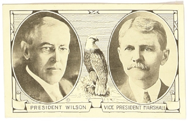 Wilson, Marshall Eagle Postcard