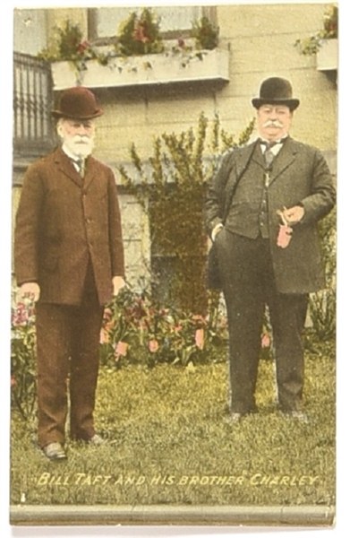 William and Charley Taft Postcard