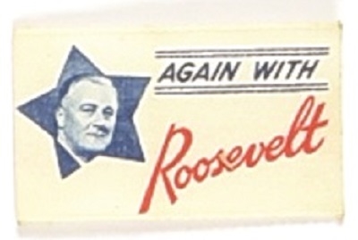 Franklin Roosevelt Small Cloth Flag