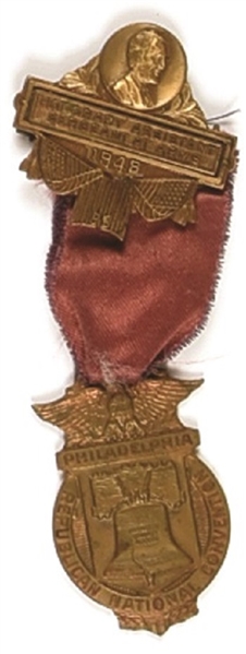Dewey 1948 Convention Hon. Asst. Sgt. Arms Badge