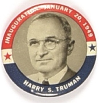Truman RWB Inaugural Celluloid