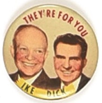 Ike and Dick Theyre For You 1952 Jugate