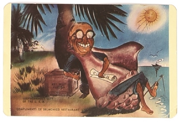 Truman Key West Conch Shell Postcard