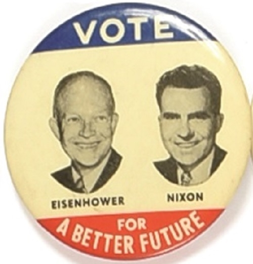 Eisenhower, Nixon Vote for a Better Future