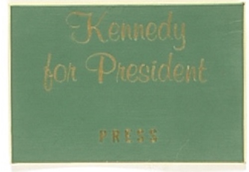 Robert Kennedy Scarce Press Badge