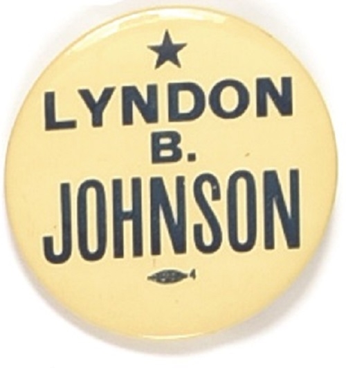 Lyndon B. Johnson Scarce Lone Star Pin