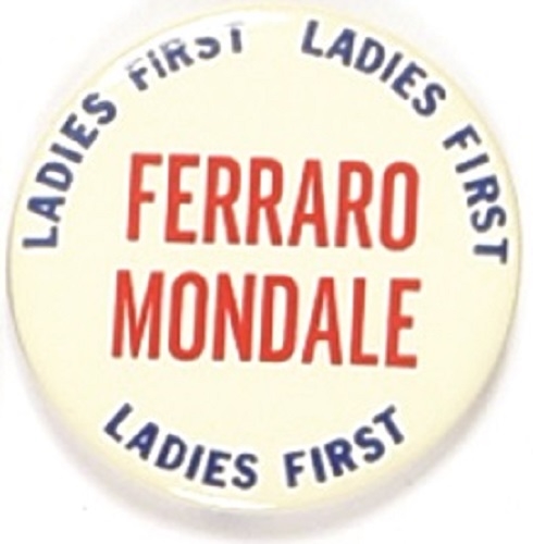 Mondale, Ferraro Ladies First