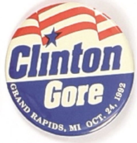 Clinton, Gore Grand Rapids, Mich. 1992