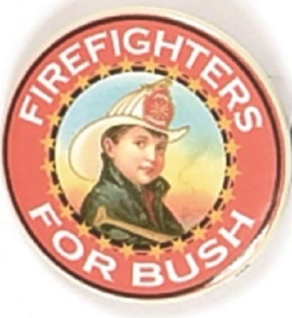 Firefighters for George W. Bush