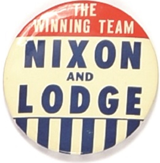 Nixon and Lodge the Winning Team