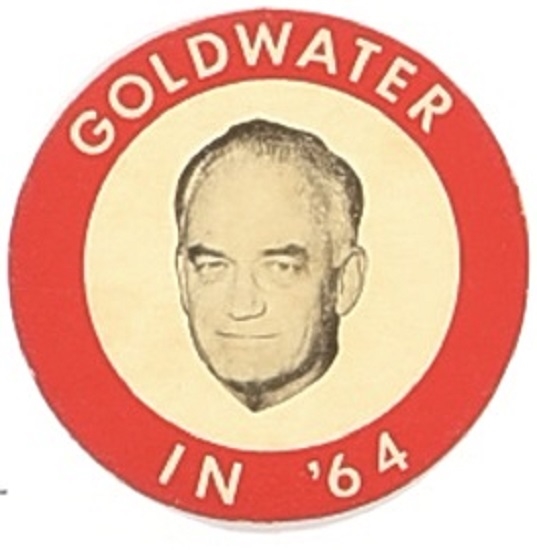 Goldwater in 64 Cardboard Campaign Item