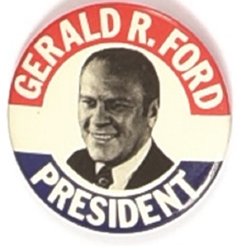 Gerald Ford 3 Inch Celluloid