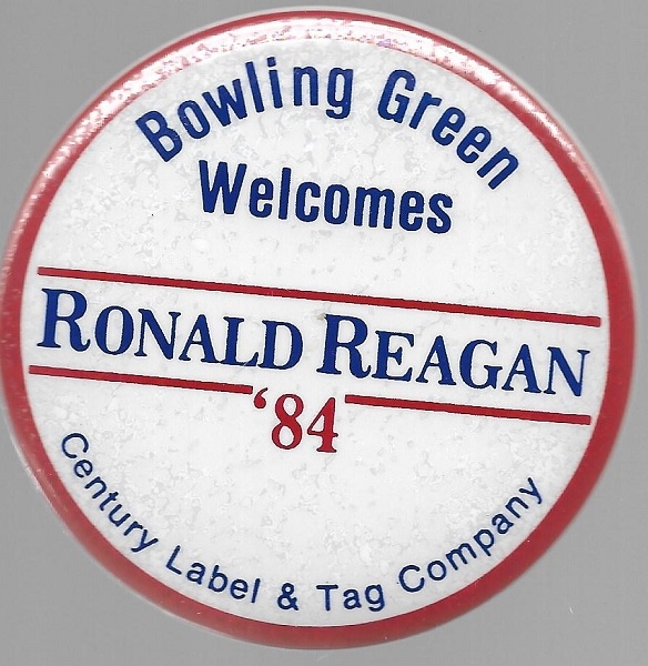 Bowling Green Welcomes Ronald Reagan