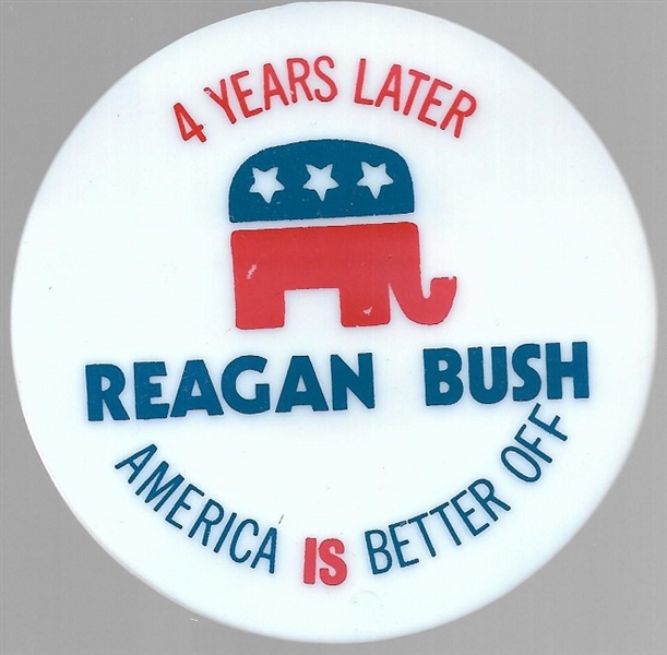 Reagan, Bush America is Better Off
