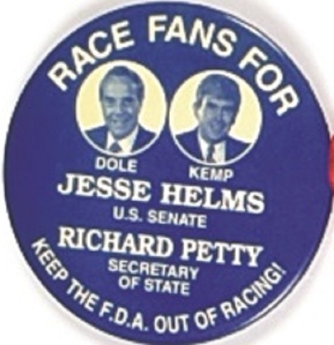 Dole, Kemp, Jesse Helms Race Fans